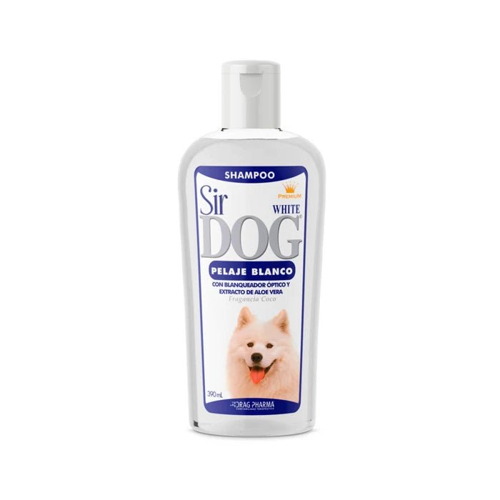 SHAMPOO SIR DOG DOG WHITE PELAJE BLANCO - Pethome