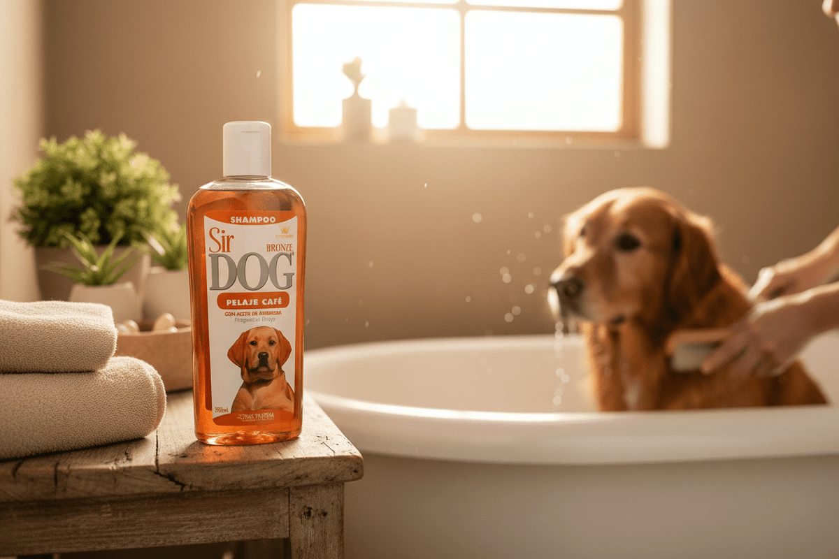 Shampoo Sir Dog para Pelaje Café 390ML - Pethome