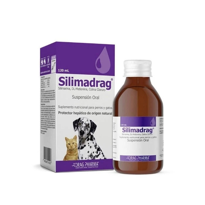 Silimadrag Suplemento Nutricional 120ML para perros y gatos - imagen 1