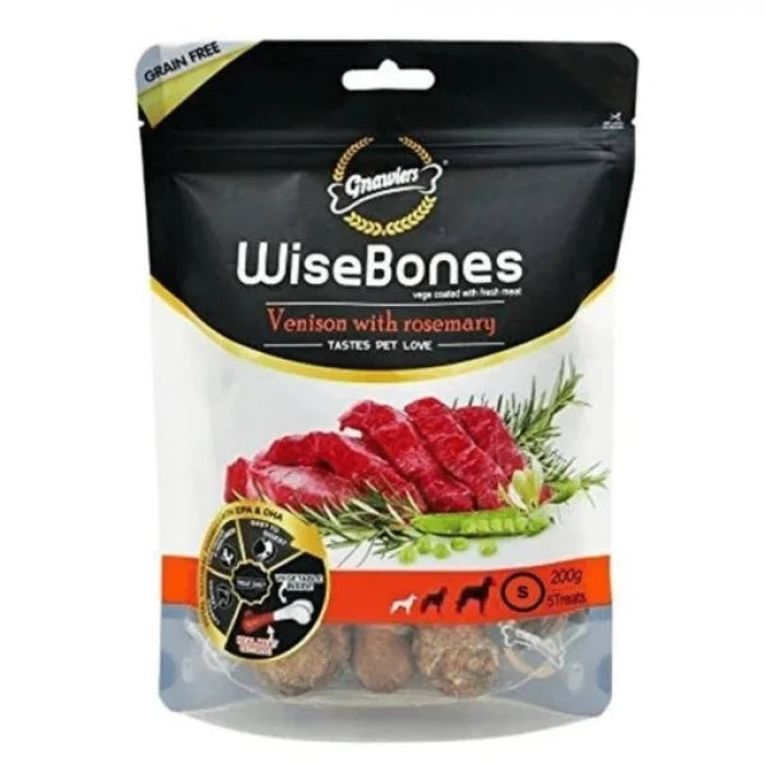 Snack Small Wisebones Venado con Romero - imagen 1