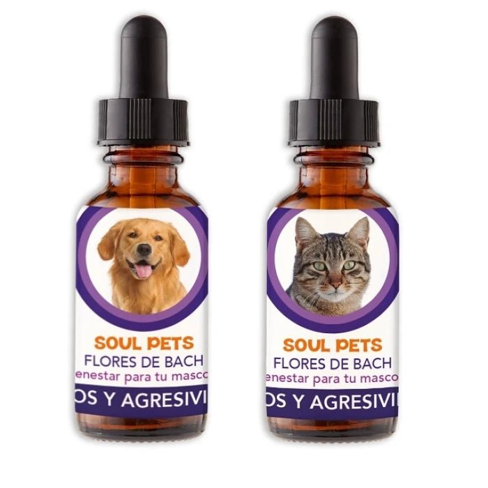 Soul Pets Flores de Bach para Perros y Gatos para celos y agresividad - Pethome