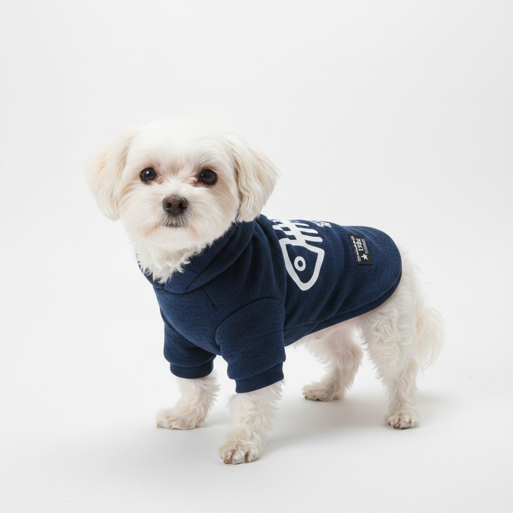 Suéter Fish - Azul