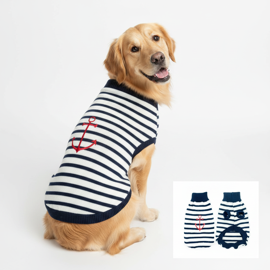 Sweater Marinero XXL - ancla en lomo