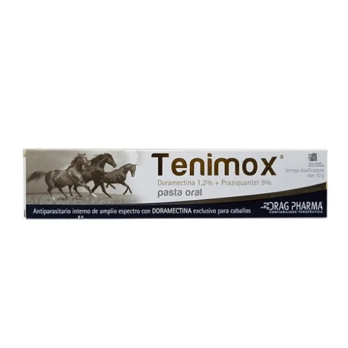 Tenimox pasta oral anti parasitaria para equinos - imagen 1