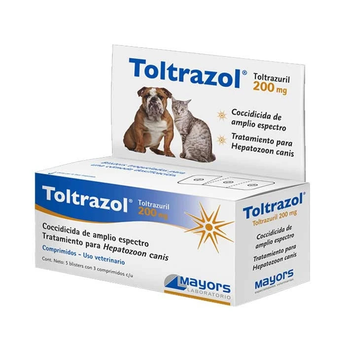 Toltrazol 3 Comprimidos Mayors 200MG - imagen 1