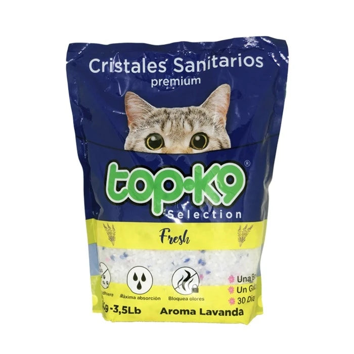TOPK9 CRISTAL LAVANDA 1.6 KG