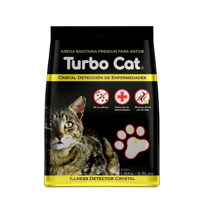 TOPK9 TURBOCAT CRISTAL DETECCION ENFERMEDADES 1.6 KG
