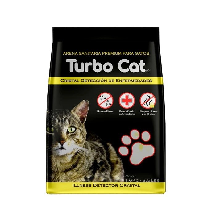 TOPK9 TURBOCAT CRISTAL DETECCION ENFERMEDADES 1.6 KG - Pethome