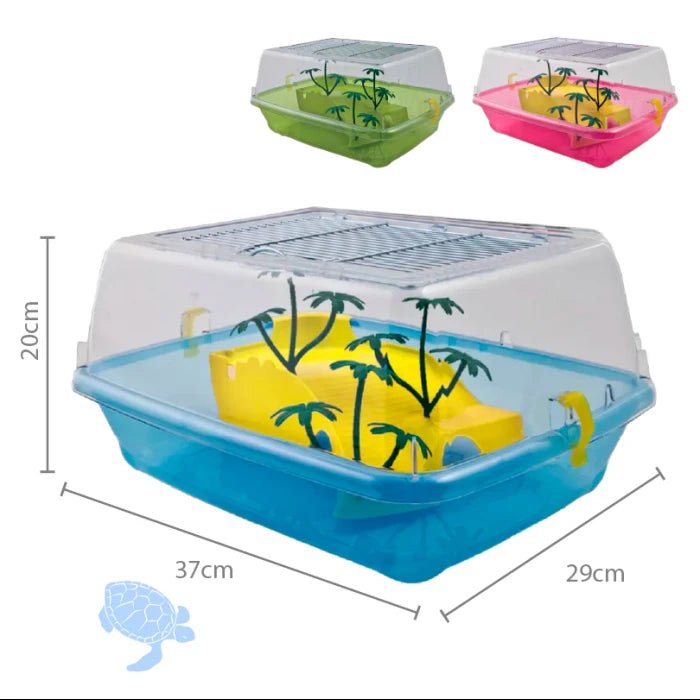 Tortuguero acrílico Elba Mini (36x33x20 CM) - Pethome