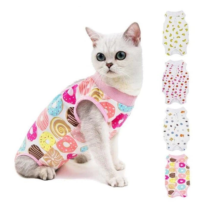 Traje de recuperación quirúrgica para gatosDGA4L - Pethome