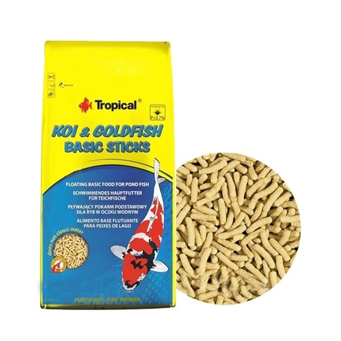 Tropical Basic Sticks Pellet Blanco - Pethome