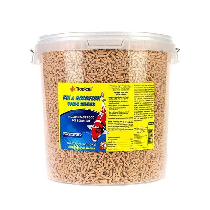 Tropical Koi&Goldfish Basic Sticks 1.6KG - imagen 1