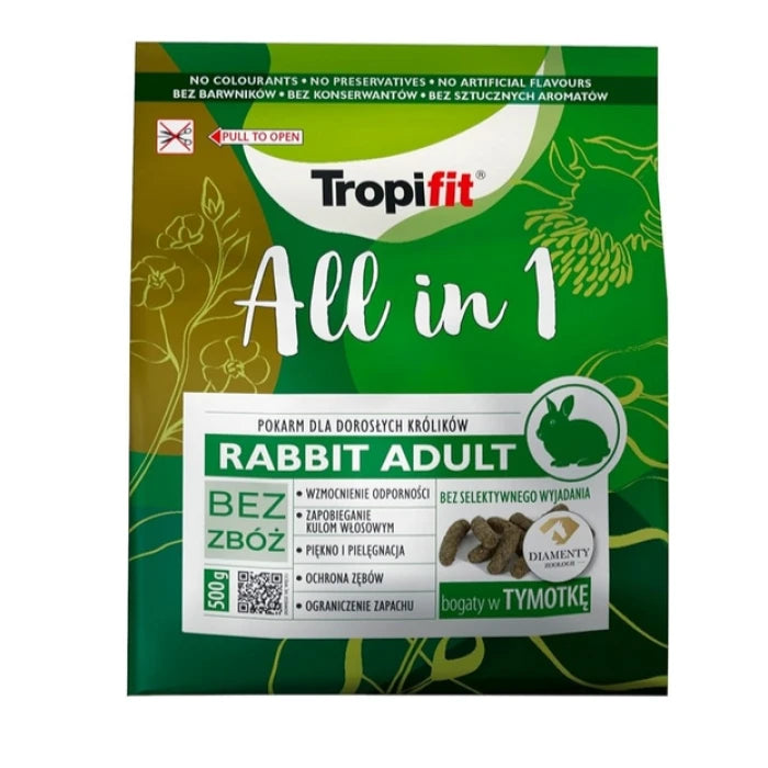 TROPIFIT ALL IN 1 RABBIT ADULT 500G - imagen 1