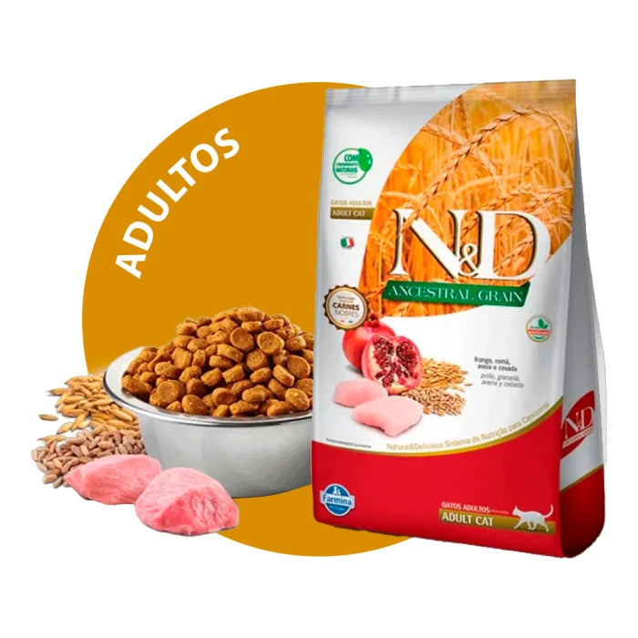N&D Ancestral Grain Adult Cat 1,5 kg - imagen 1