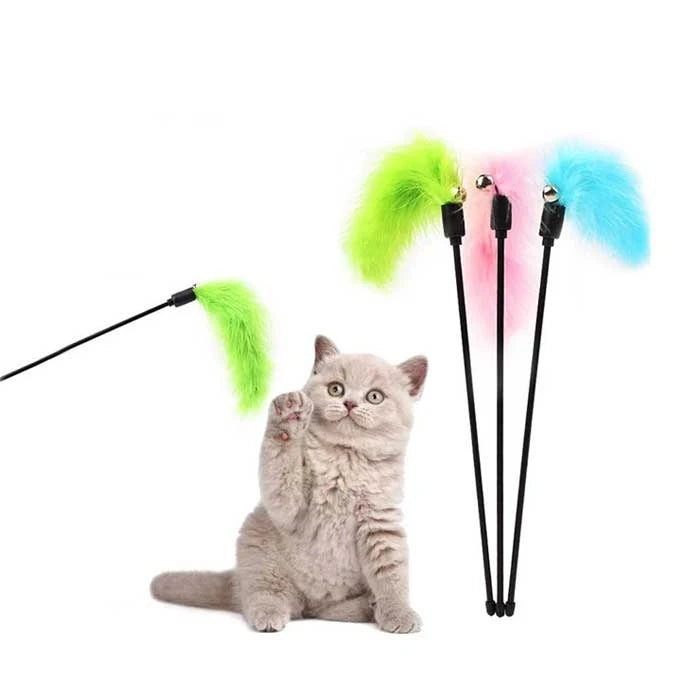 VARILLA CON PLUMAS (27 CM)