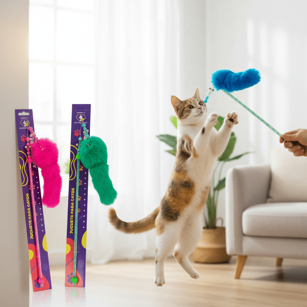 VARILLA CON RATONCITO PELUDO - Pethome