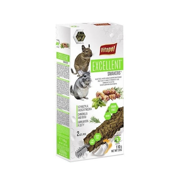 Vitapol Excellent Snack para Chinchillas y Degus - Pethome