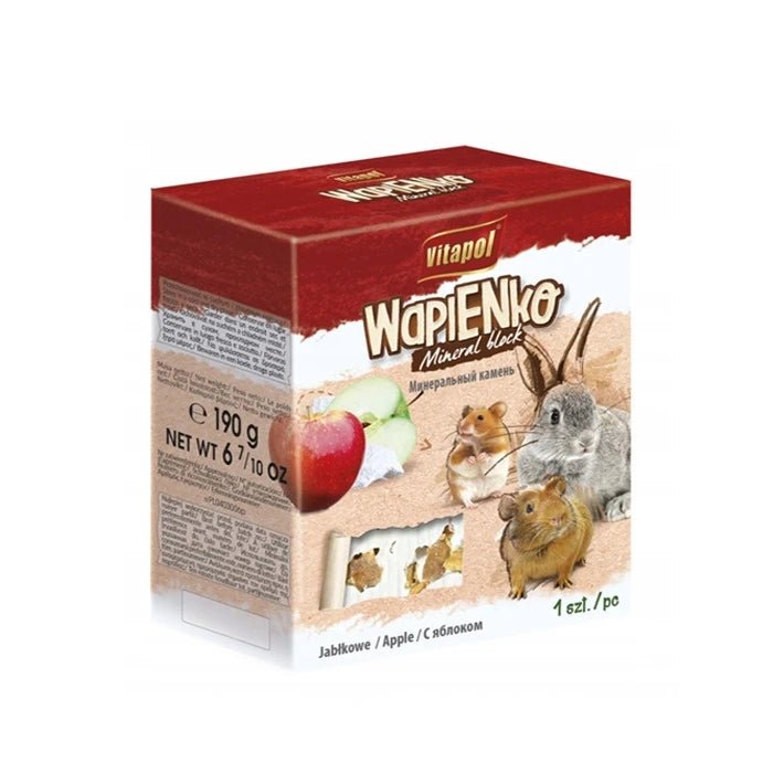 Vitapol Mineral Block Manzana caliza XL para roedores y conejos - Pethome