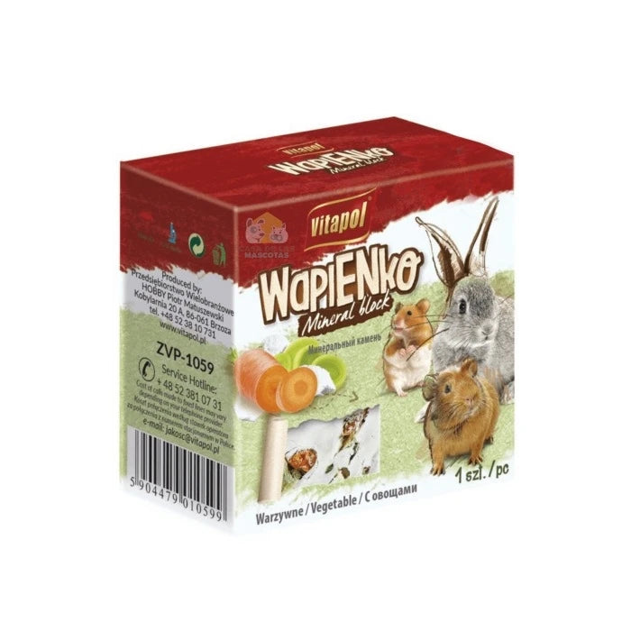 Vitapol Mineral Block para Roedores y Conejos