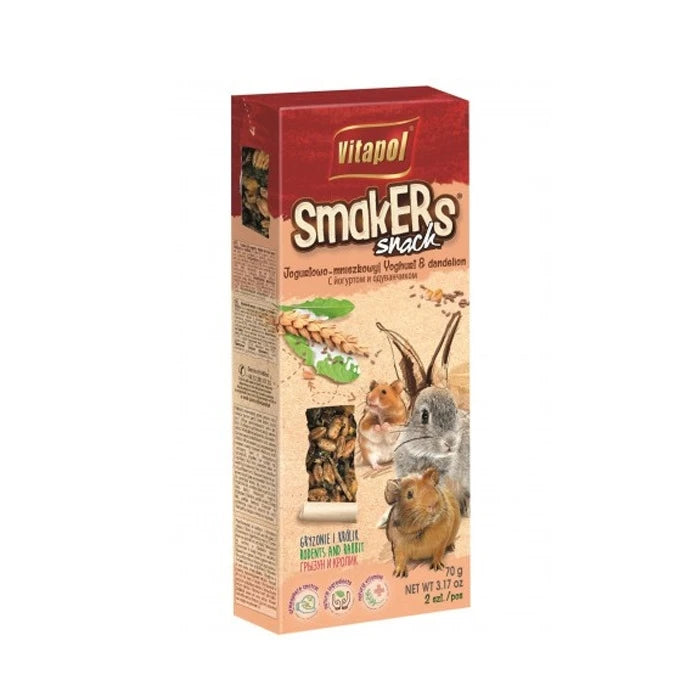 Vitapol Smakers de Dientes de León y Yogurt para roedores y conejos - imagen 1
