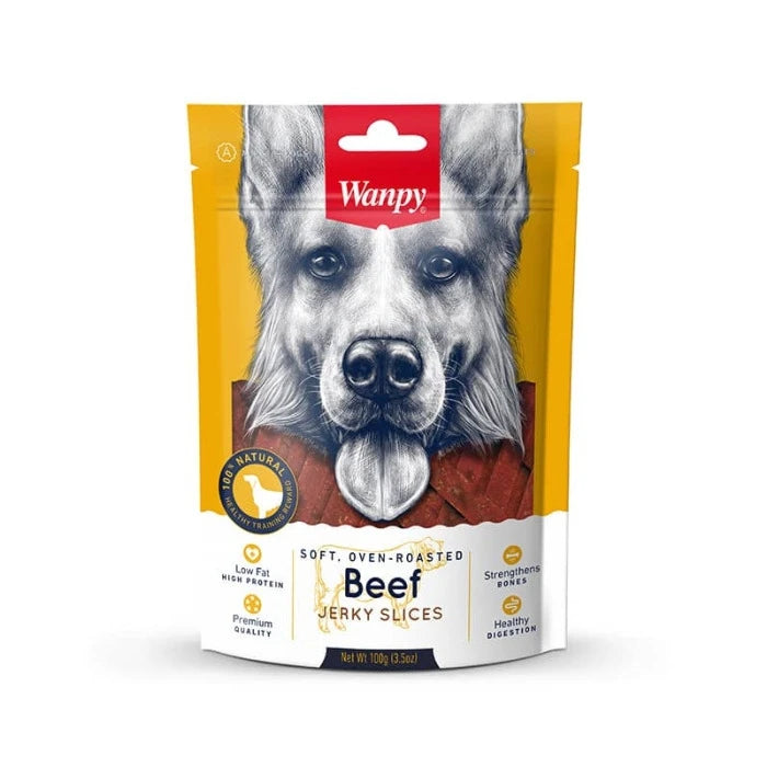 Wanpy Soft Beef Jerky Slices para Perro - imagen 1