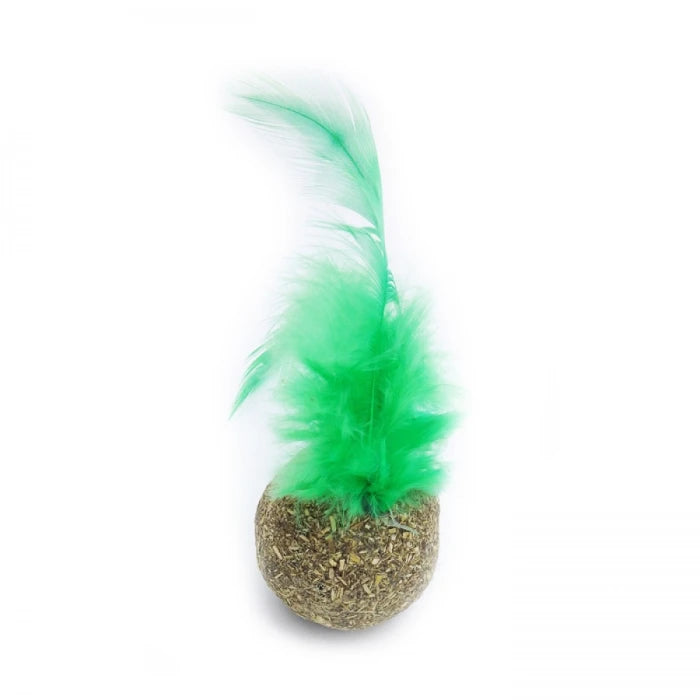 Wonder Cat Juguete bola Catnip con Plumas - imagen 1