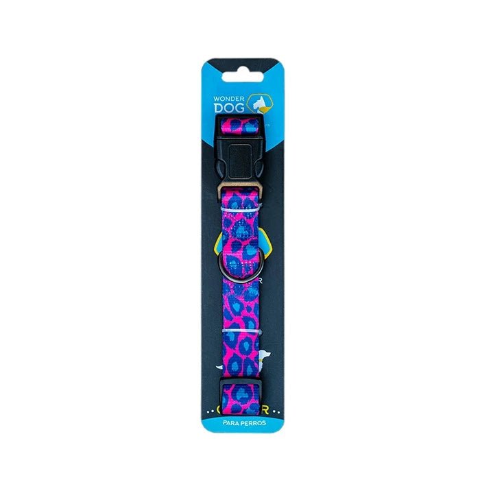 Wonder Dog Collar Diseño Animal Print - Pethome