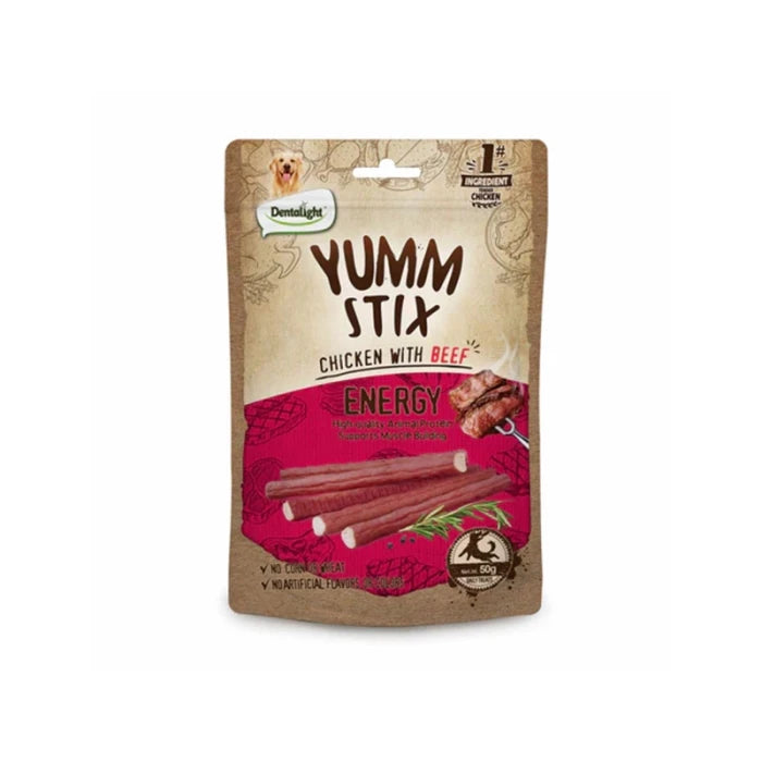 Yumm stix mid pollo con carne de res 50gr - imagen 1