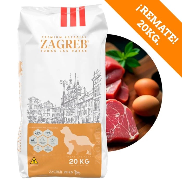 Zagreb Premium Especial para Perros Adultos 20 kg - Pethome