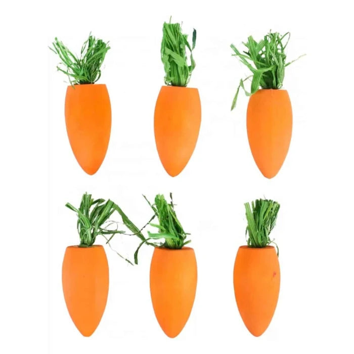 ZANAHORIAS - WOODIES PLAY CARROTS - 6 PACK - imagen 1