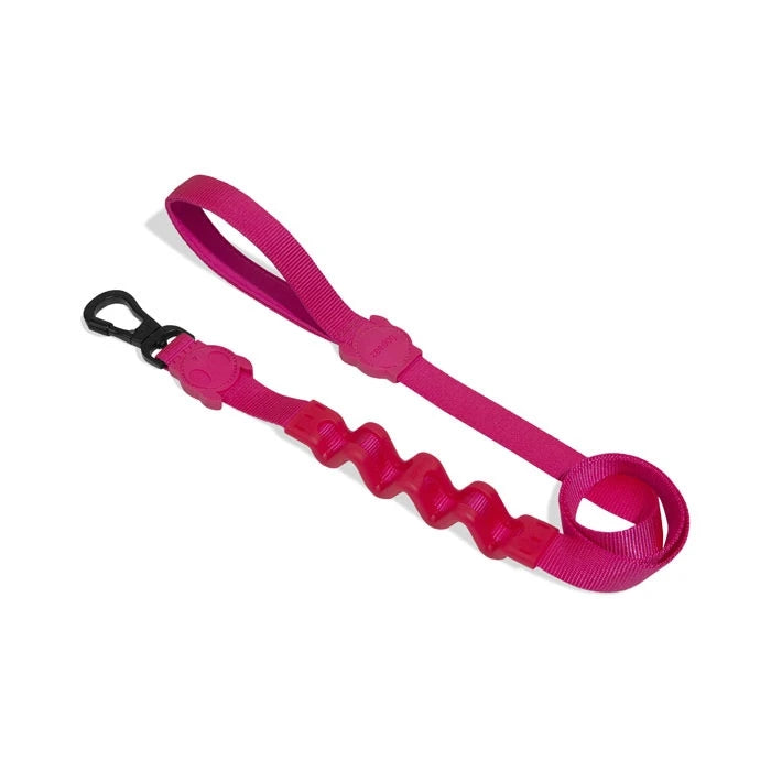 ZeeDog Correa Ruff Leash Pink Led