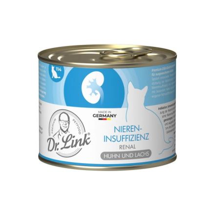 Dr.Link- Dieta Especial Insuficiencia Renal / Pollo y Salmón 200gr