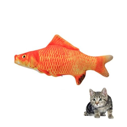 Pez Peluche Goldfish Con Catnip