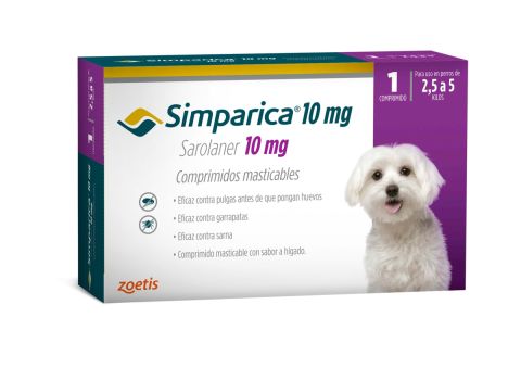 Simparica Antiparasitario Externo 1 ComprimidoPFI076