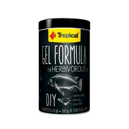 Tropical Gel Formula For Herbivorous fish