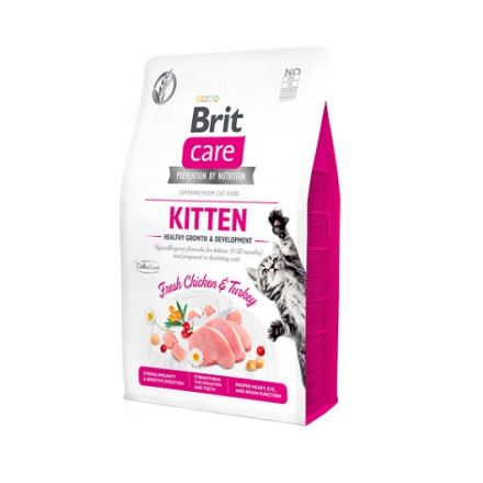 Brit Care Cat Grain Free Kitten Crecimiento Saludables100901