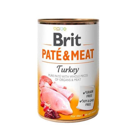 Brit care Paté & Meat Turkey 800gr