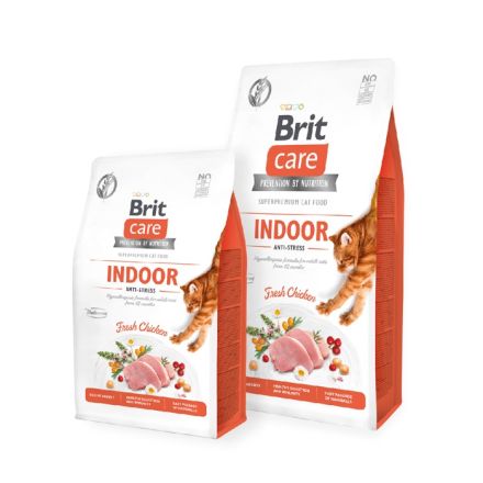 Brit Care Cat Grain Free Indoor Anti-Stress 2kg