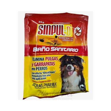 SINPUL-D POLVO PARA BAÑO SANITARIO SACHET 20G