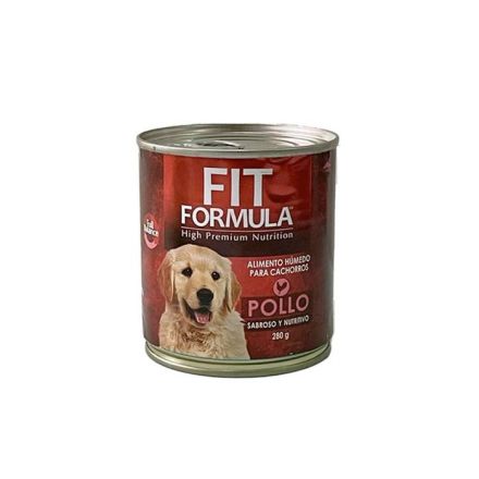 Fit Formula Lata Para Cachorros Sabor Pollo