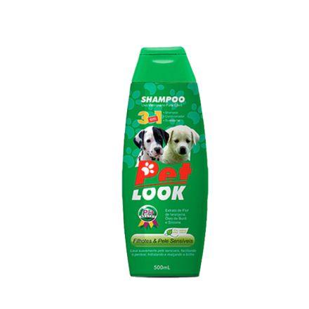 Pet Look Shampoo 3X1 Cachorros 500ML