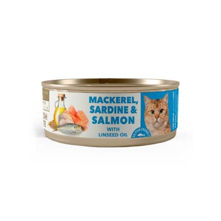 Amity Lata Mackerel, Sardine, Salmon Adult Cat