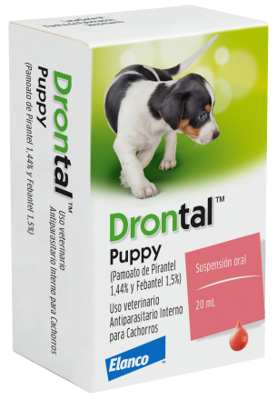 Drontal Puppy antiparasitario interno en gotas para cachorros 20 ML