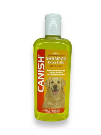 Canish Shampoo Extra Brillo para perros 390ML