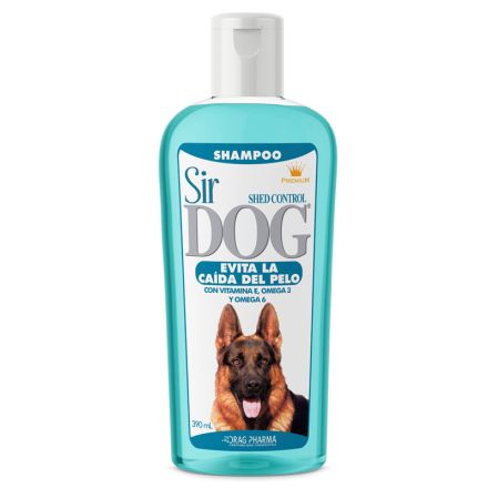 Shampoo Sir Dog Control Evita Caida de Pelos