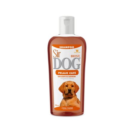 Shampoo Sir Dog para Pelaje Café 390ML