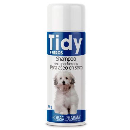 TIDY Shampoo Seco para Perros 100G