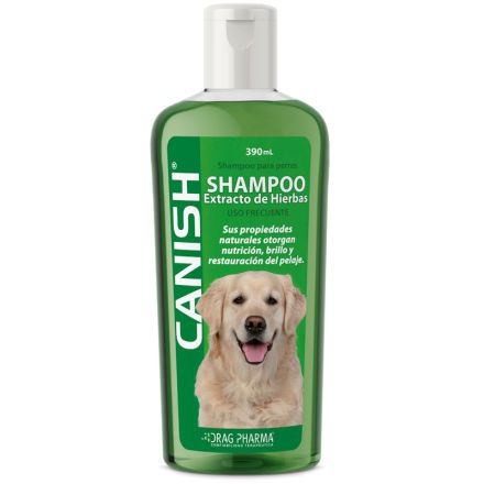 Canish Shampoo Extracto De Hierbas 390Ml