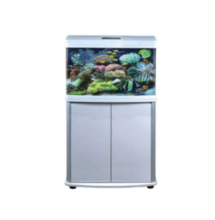 ACUARIO CON MUEBLE NEGRO 145 