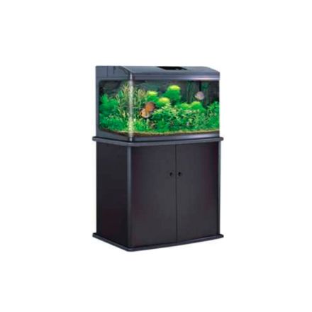 ACUARIO CON MUEBLE NEGRO 109 L